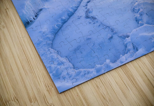 Icy Sunrise over Frozen Lake Superior Kelley McClure puzzle