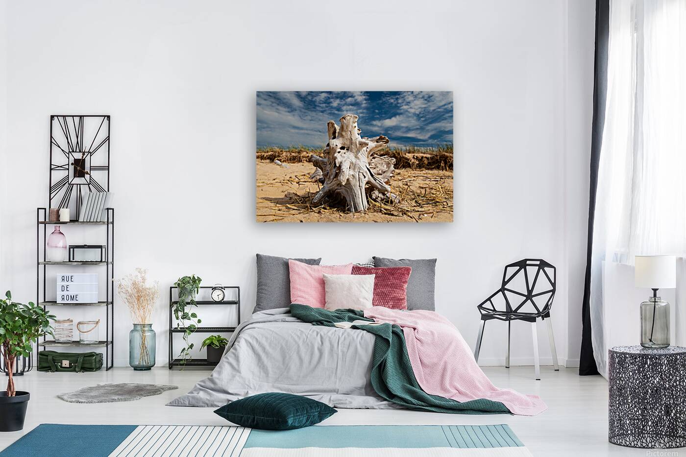 Driftwood ON the Beach Reproduction