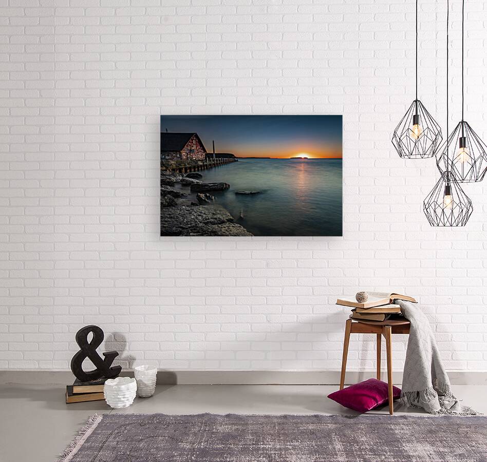 Door County Sunset Reproduction