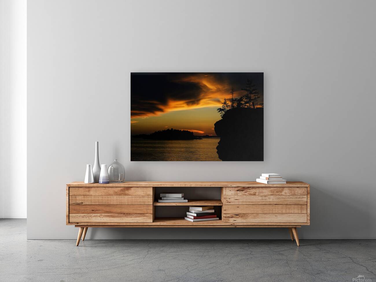 Sunset Over Voyageurs Reproduction