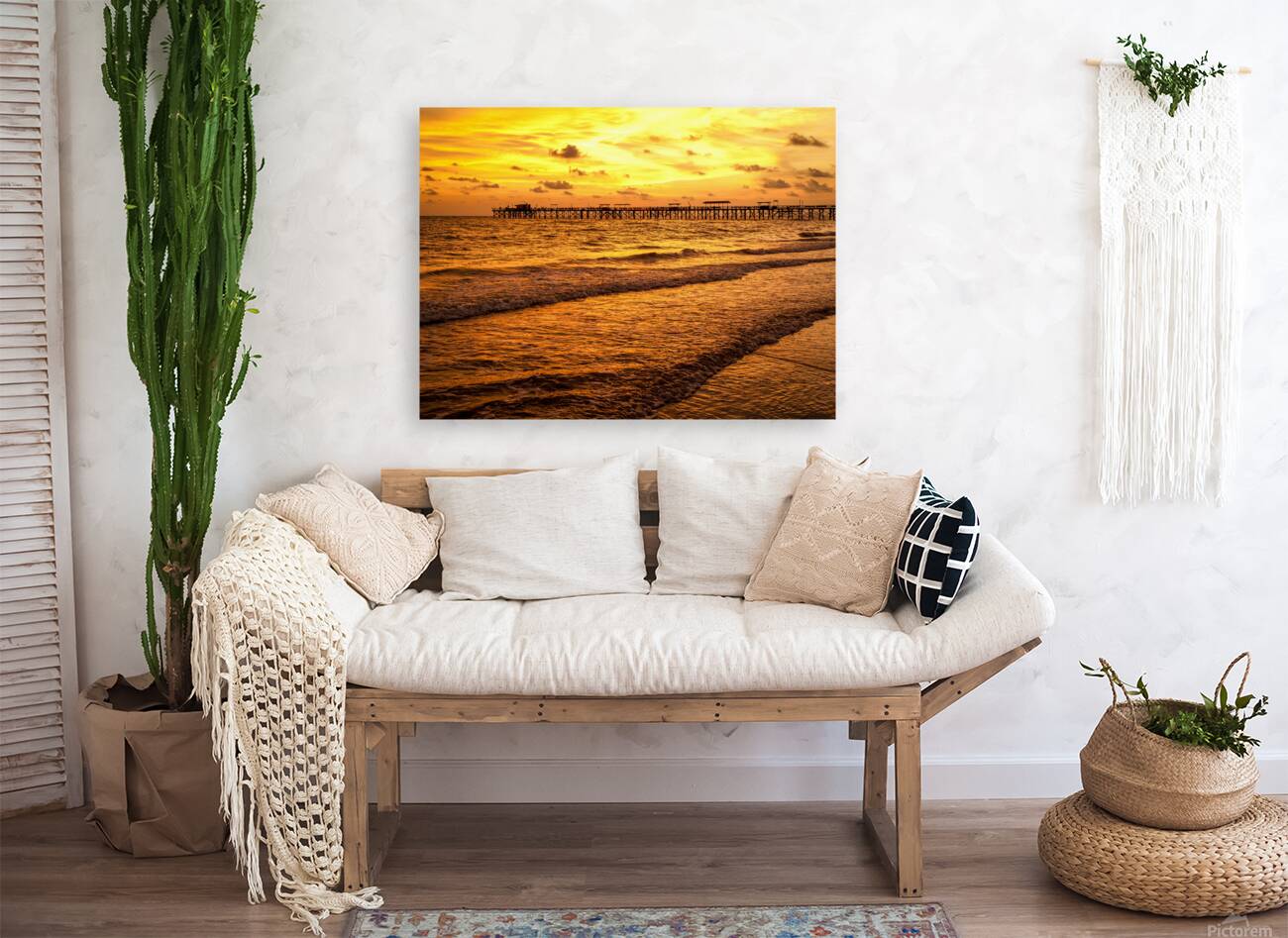 Inferno at Sunset Reproduction