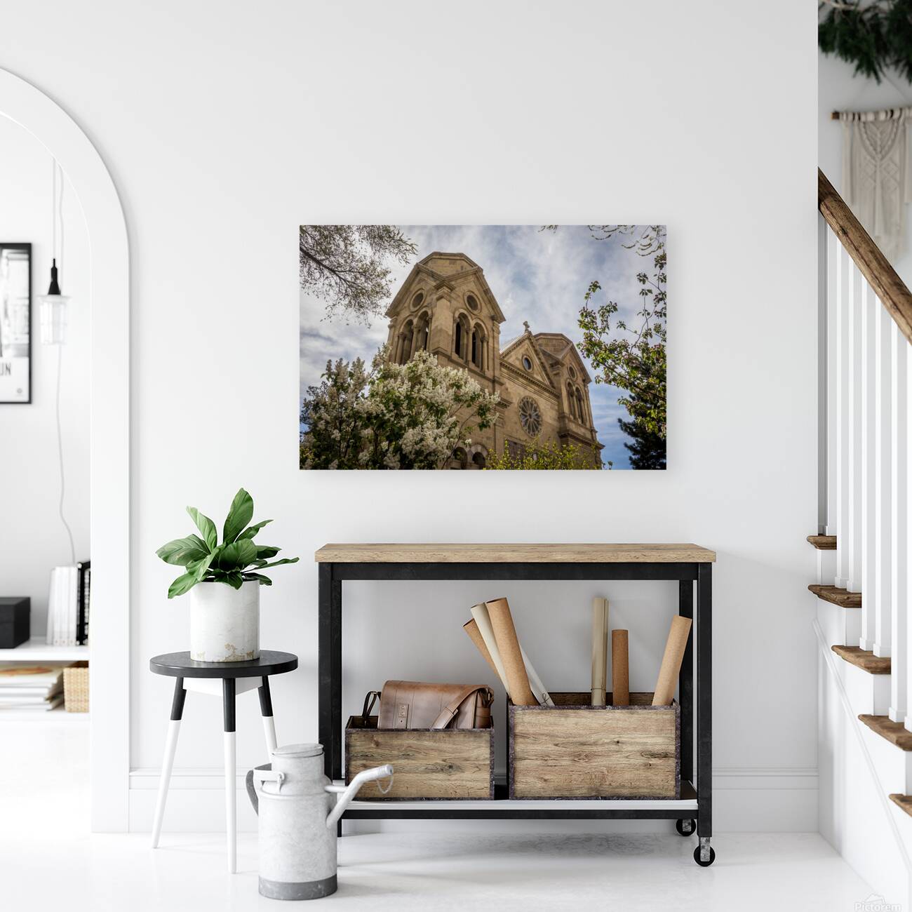 The Cathedral Basilica of St. Francis of Assisi Santa Fe Reproduction