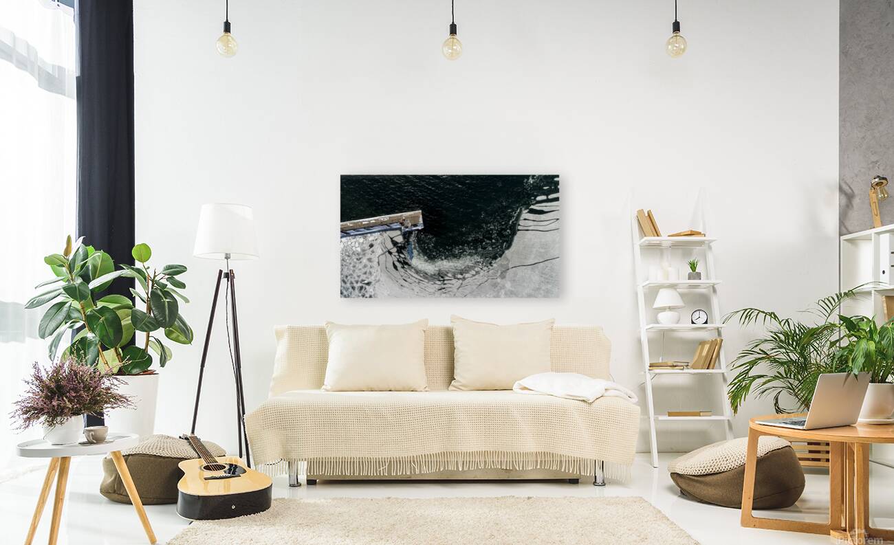 Grand Marais Winter Harbor Lighthouse Reproduction