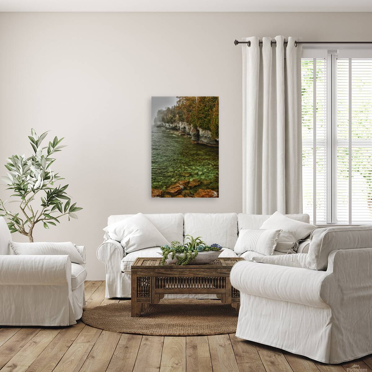 Door County Wisconsin Lake Michigan Reproduction