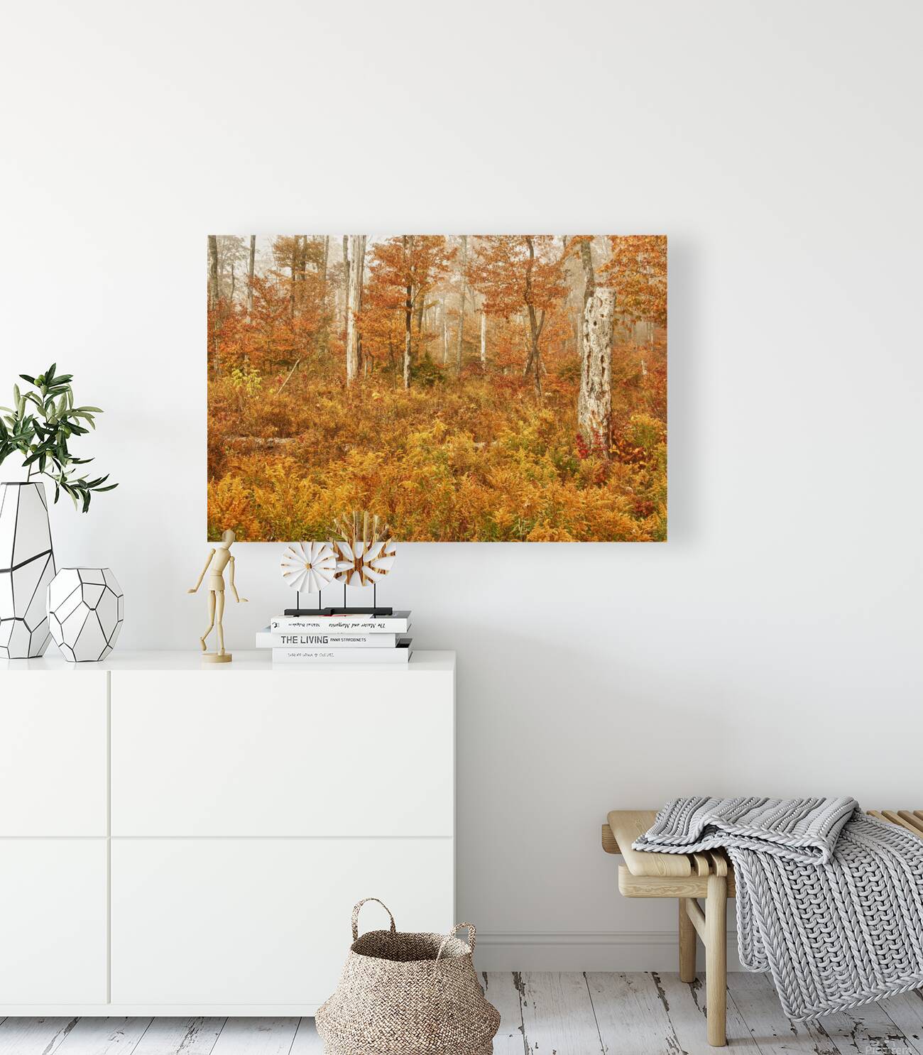 Fall Nature In Door County Wisconsin Reproduction