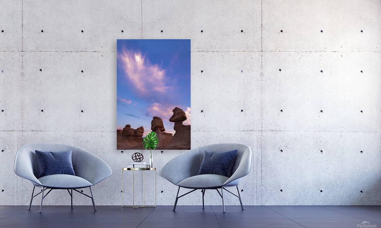 Goblin Valley State Park Sunset Reproduction