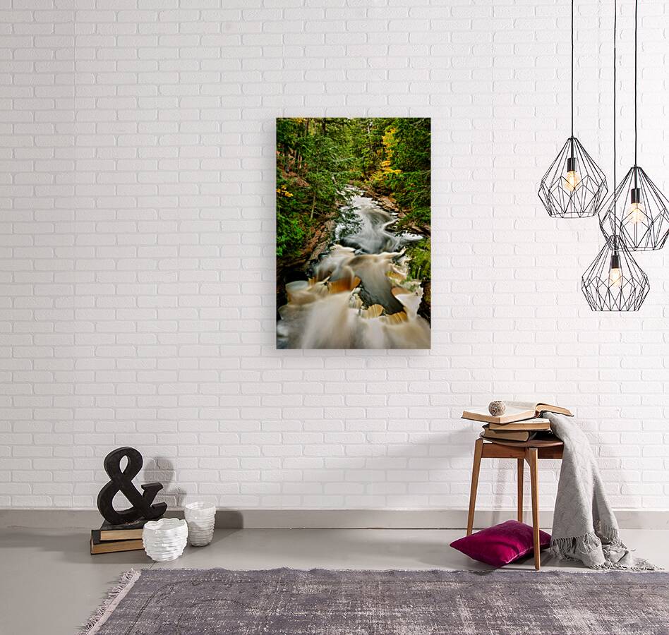 Presque Isle River Michigan Fall Reproduction