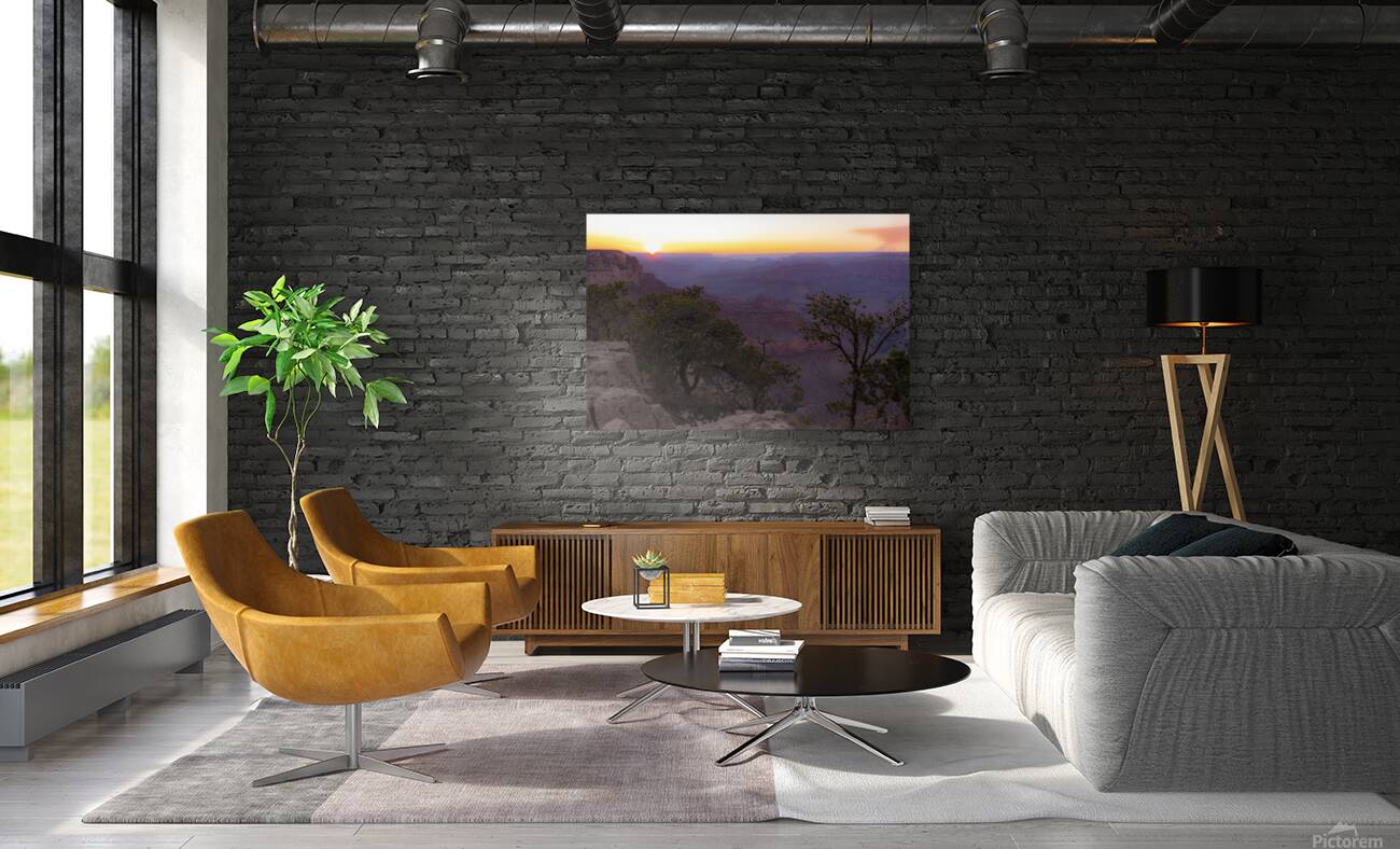 Grand Canyon South Sunset Reproduction