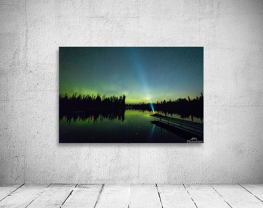 Northern Lights In Action Wall Preview