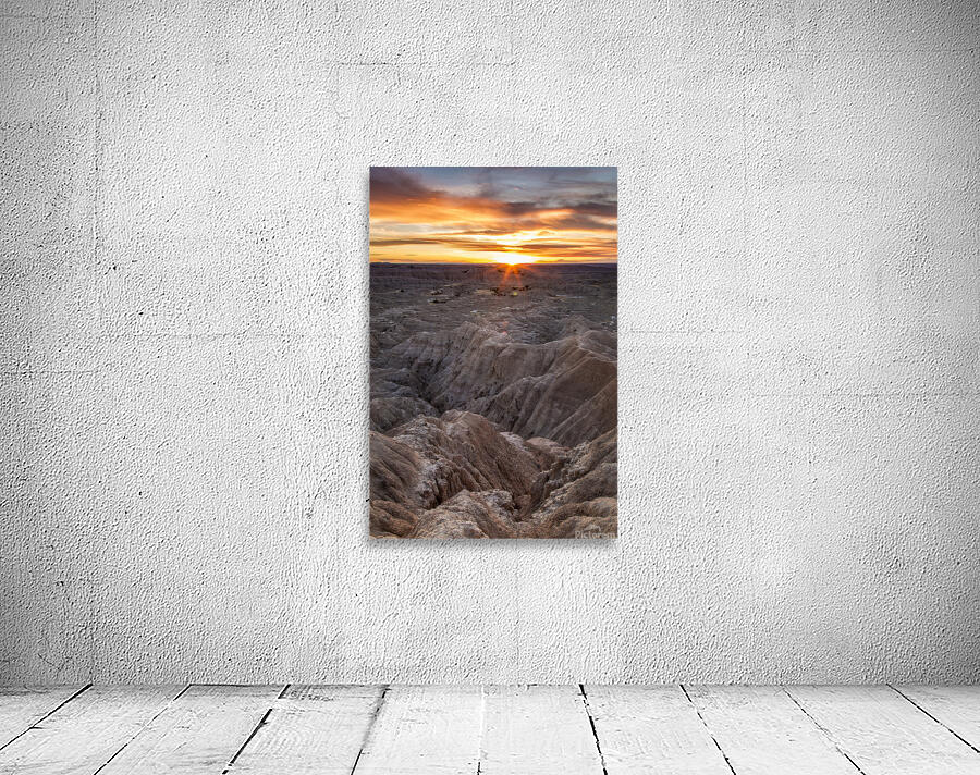 Badlands Sunrise Wall Preview