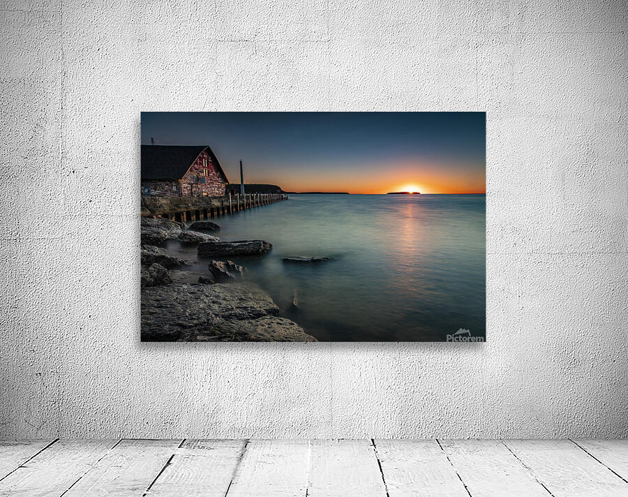 Door County Sunset Wall Preview