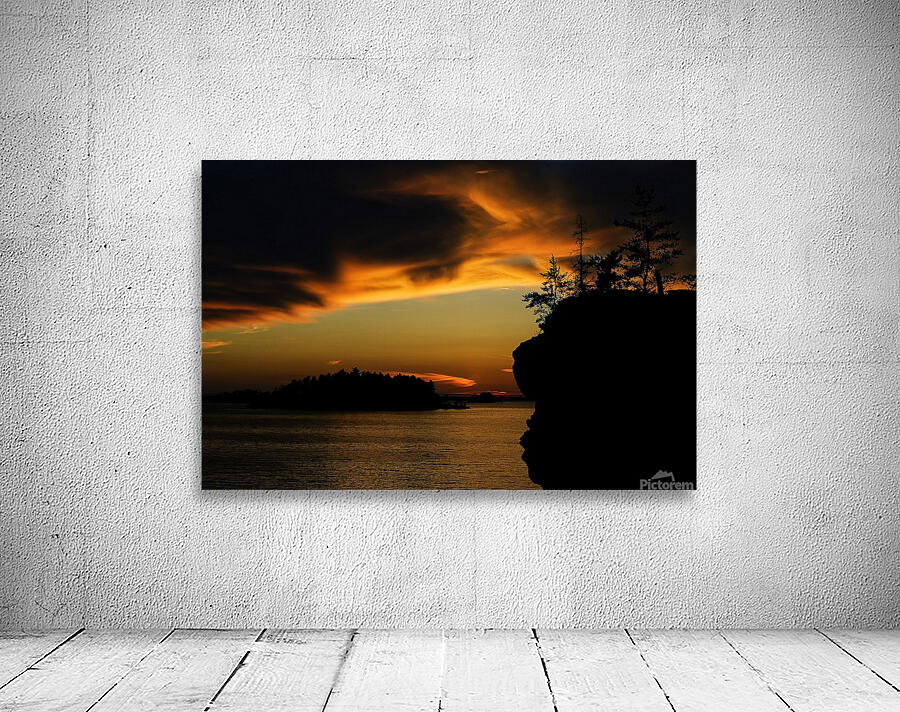 Sunset Over Voyageurs Wall Preview