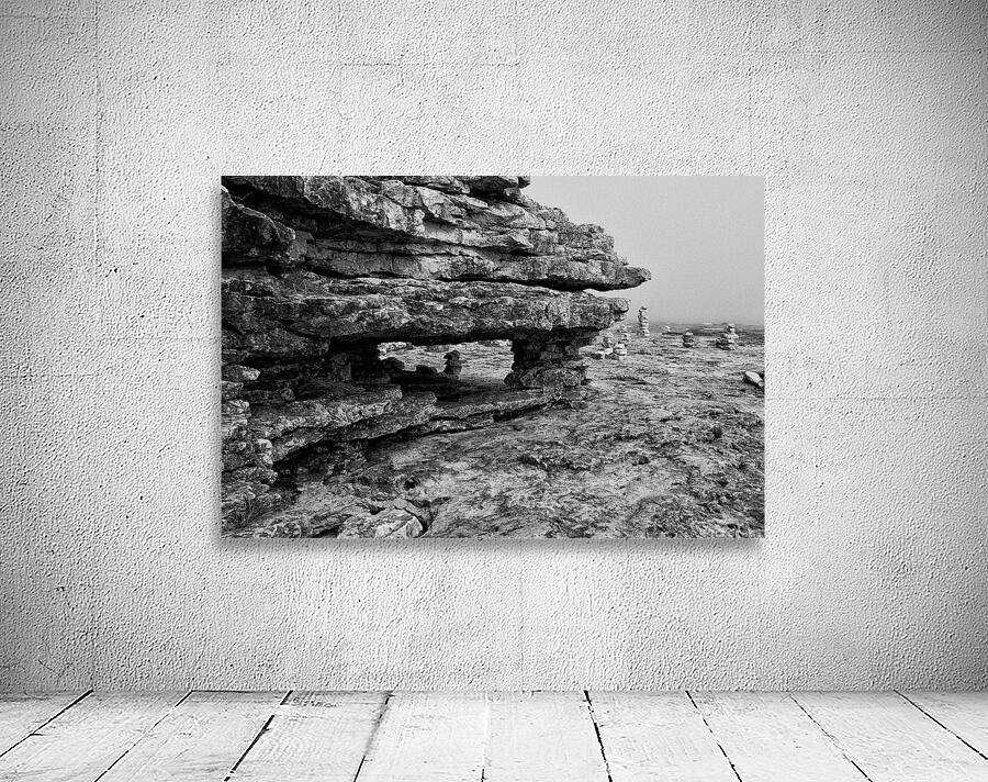 Foggy Outcrop Wall Preview