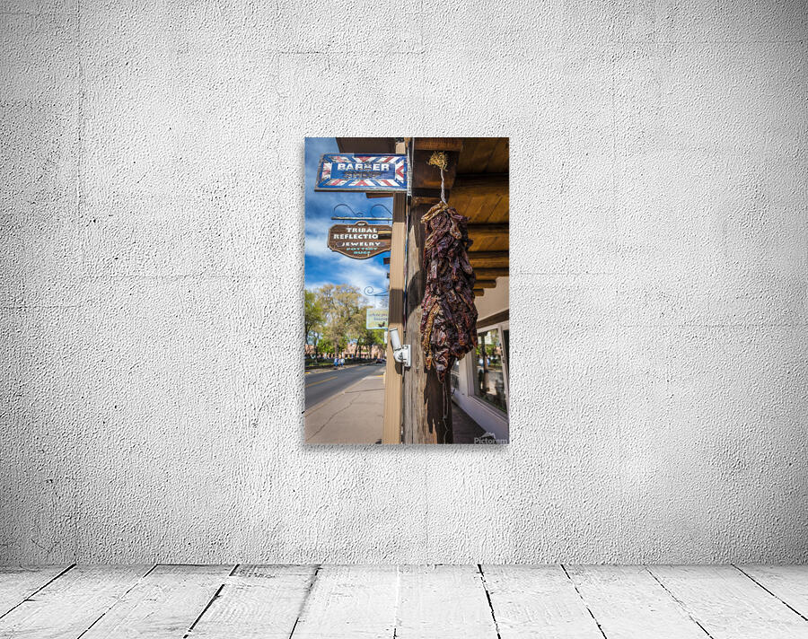 Sante Fe New Mexico Shops Wall Preview