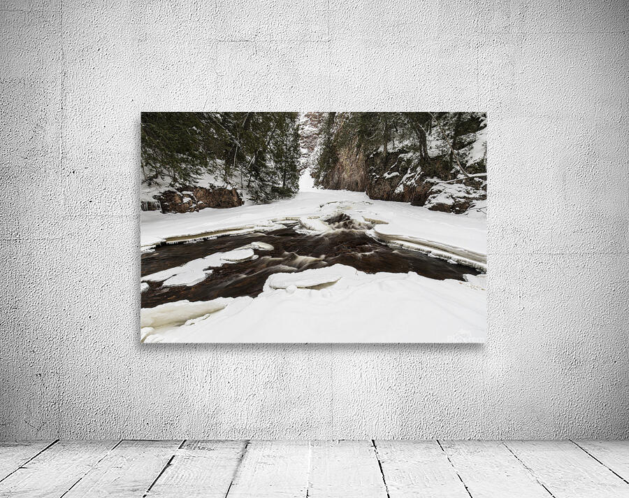 Winter Canyon on River Wall Preview