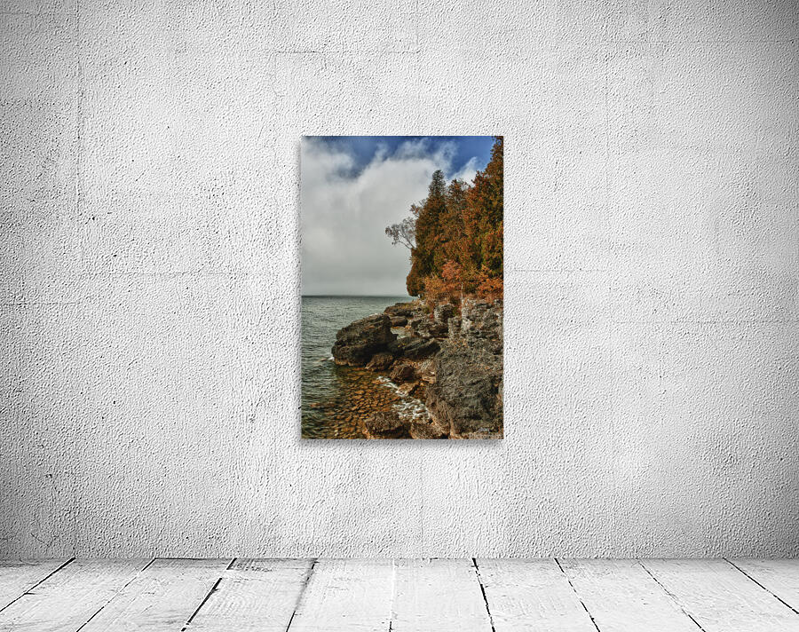 Lake Michigan Shore Line Wisconsin Wall Preview