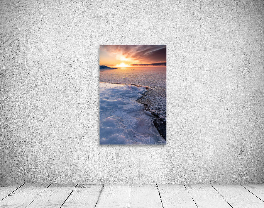 Minnesota North Shore Winter Sunrise Wall Preview