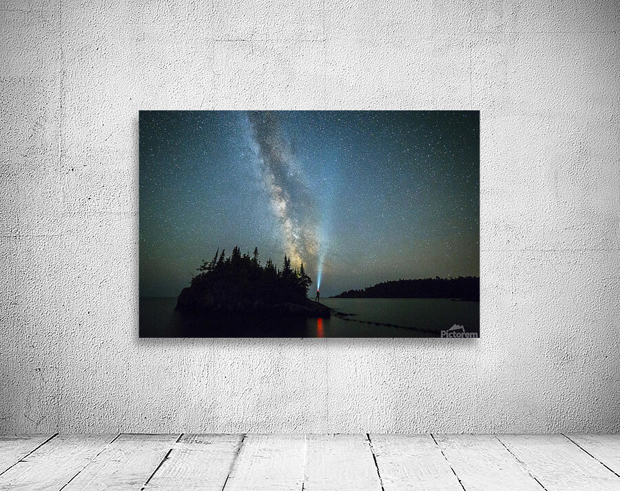 Milky Way Over Lake Superior Wall Preview