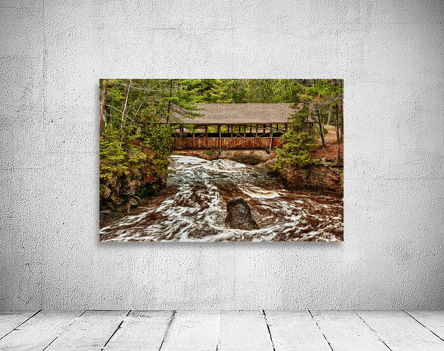 A Bridge Over the Mighty Amnicon River Wall Preview