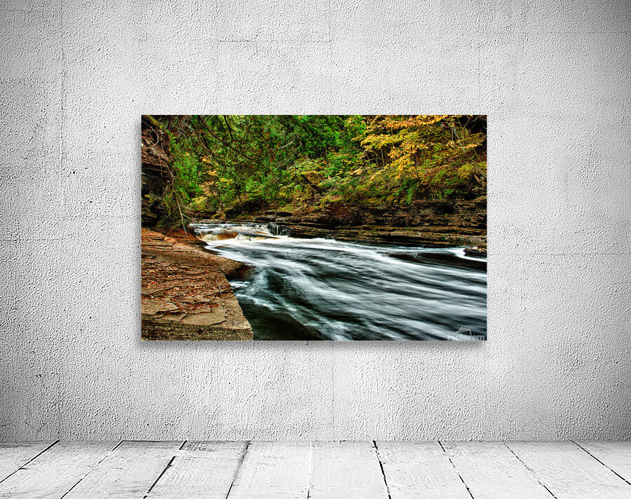 Presque Isle River Michigan Wall Preview