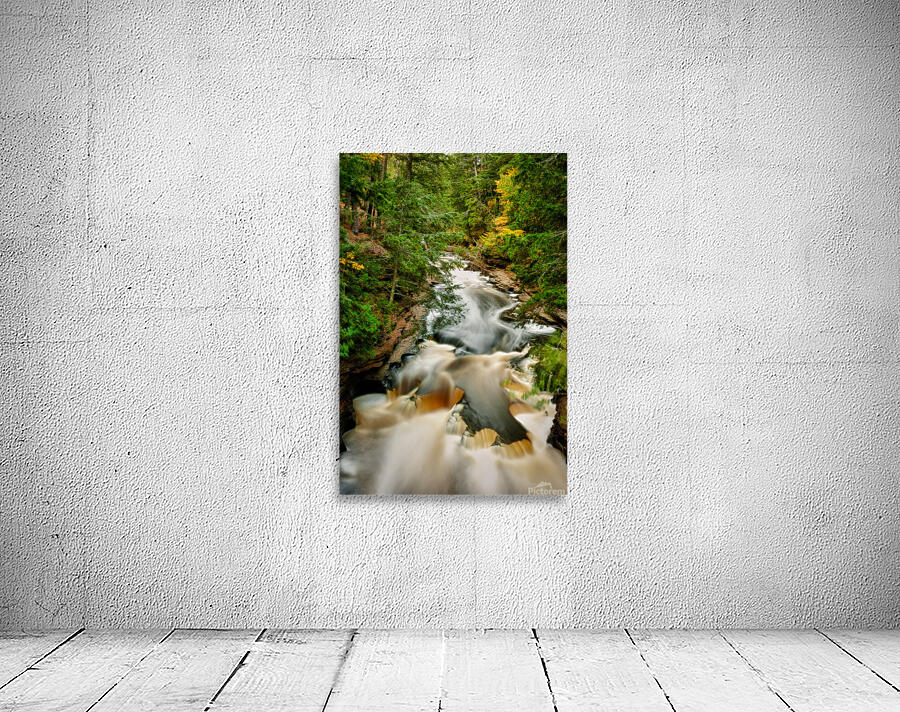 Presque Isle River Michigan Fall Wall Preview