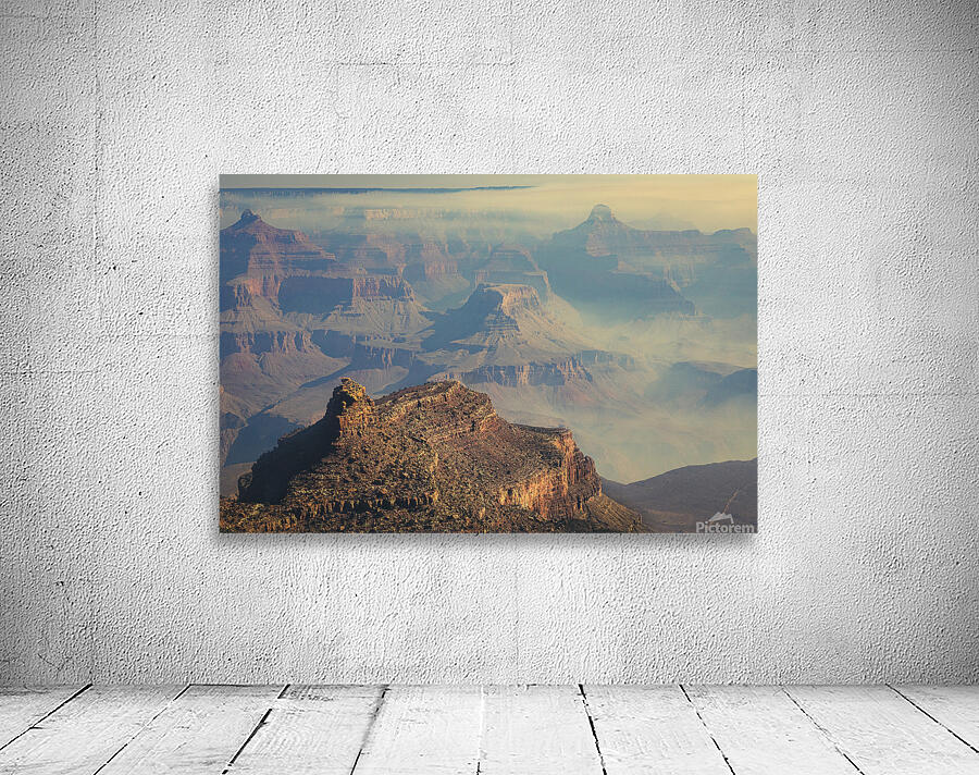 Grand Canyon Foggy Sunrise Wall Preview