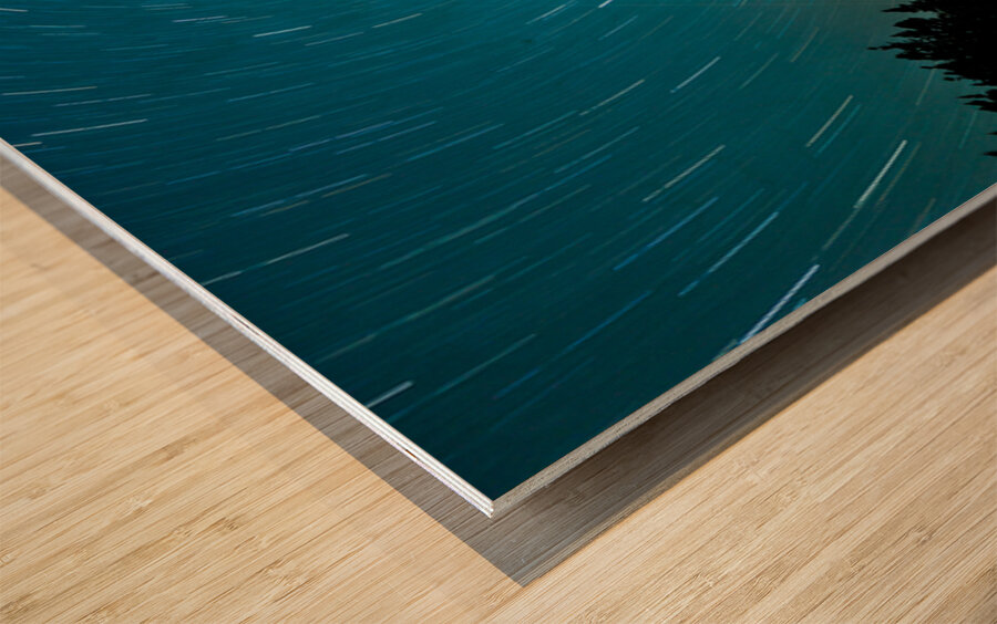 Minnesota Nights Wood print