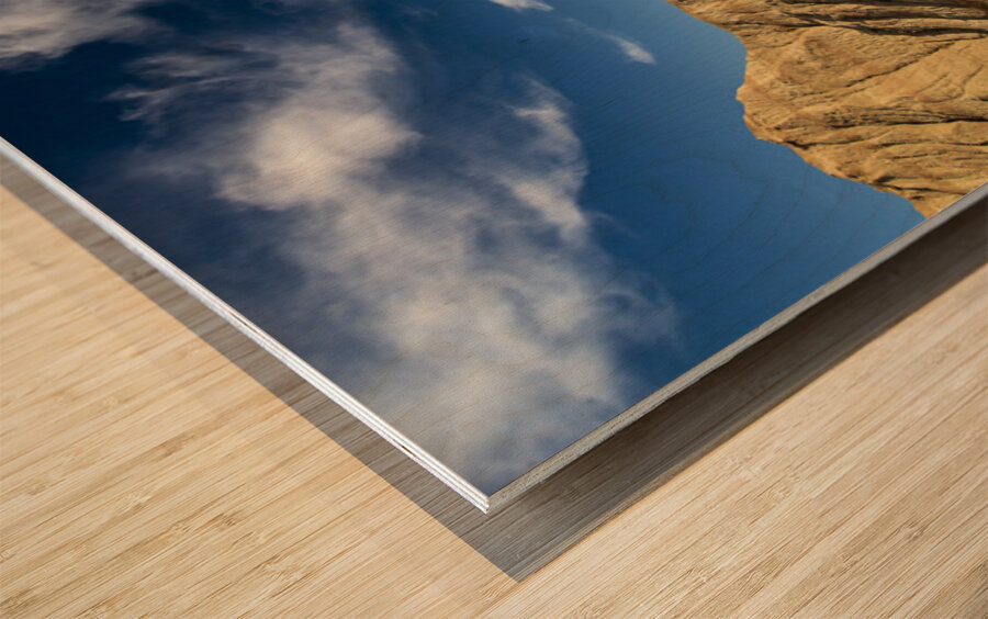 Badlands Freeway Wood print