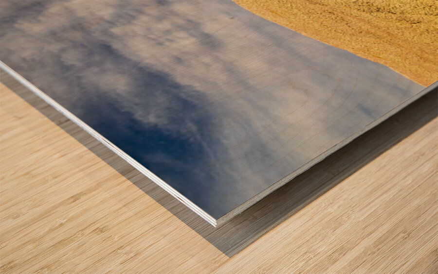 Heaven In The Badlands Wood print