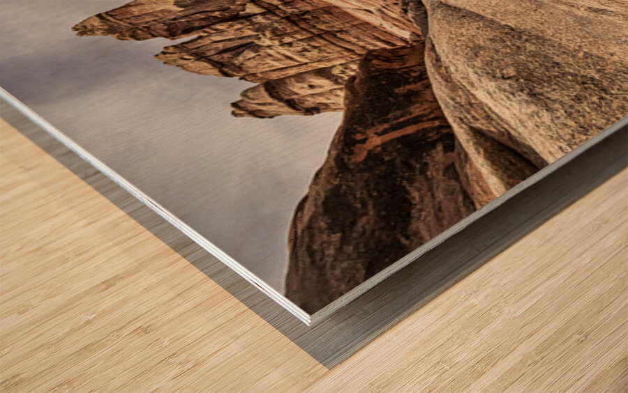 Canyonlands Half Pipe Wood print