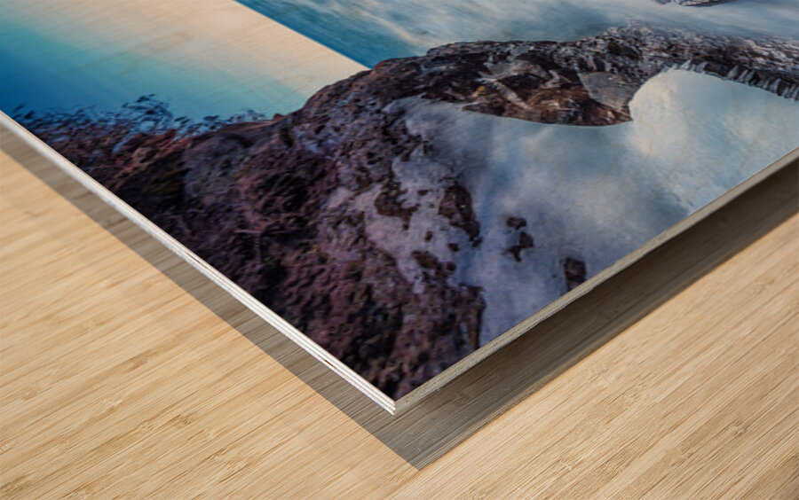 Hidden Cove  Wood print