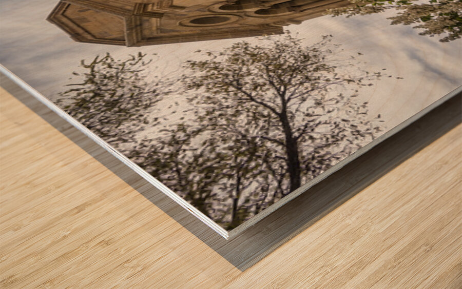 The Cathedral Basilica of St. Francis of Assisi Santa Fe Wood print