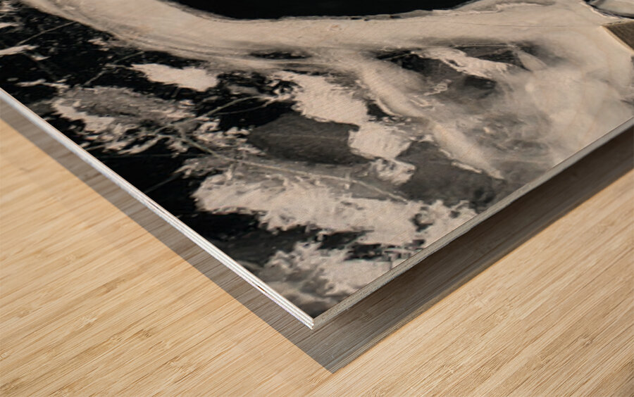 Iced In Minnesota Wood print