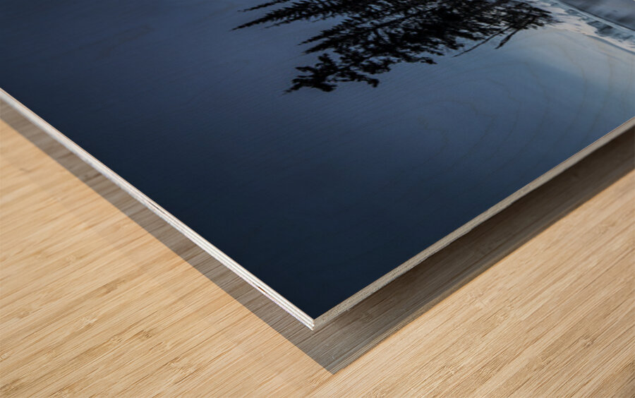 Winter Wonderland on Superior Wood print