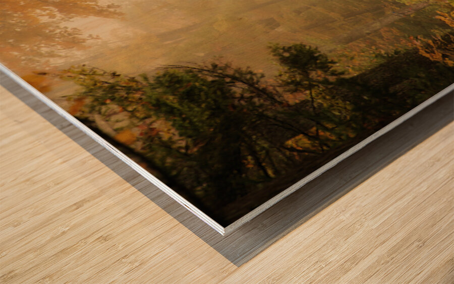 Fall In Door County Wisconsin Wood print