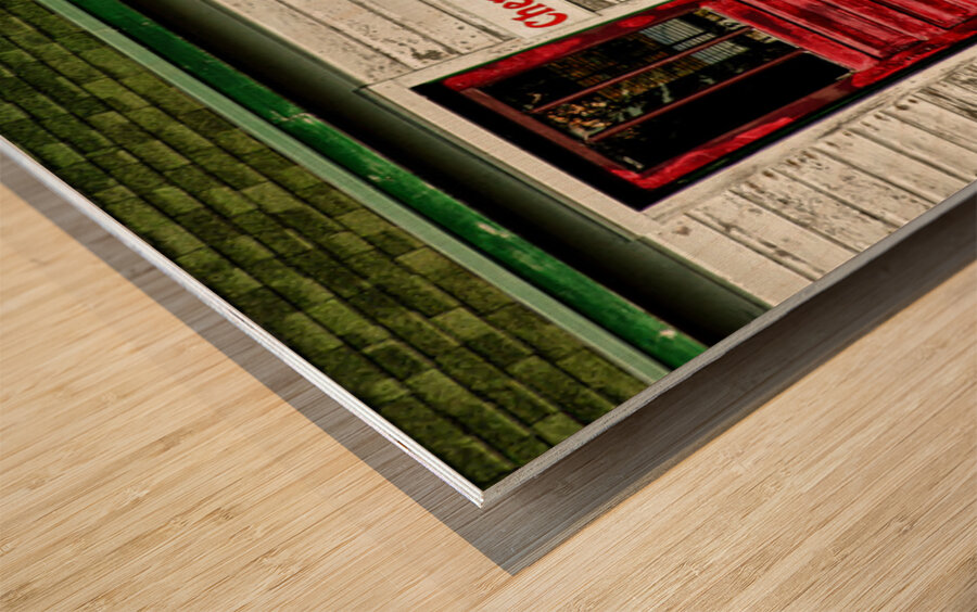 Door County Wisconsin Cherries Wood print