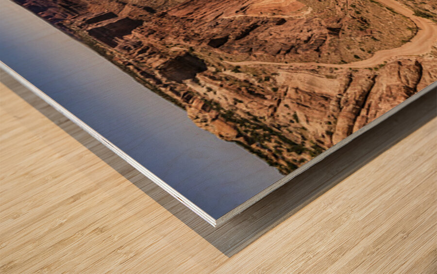 Schafer Road Canyonlands National Park Wood print