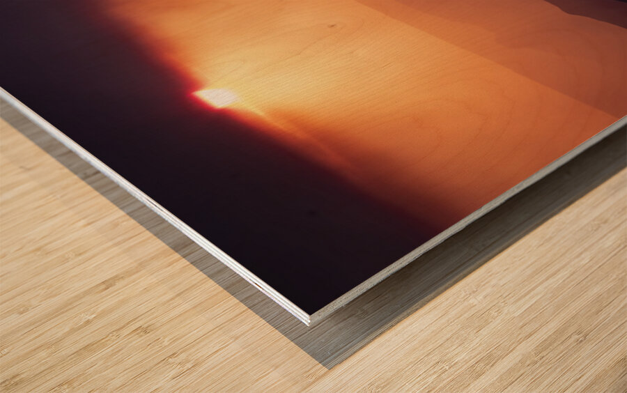 Grand Canyon Sunset Wood print