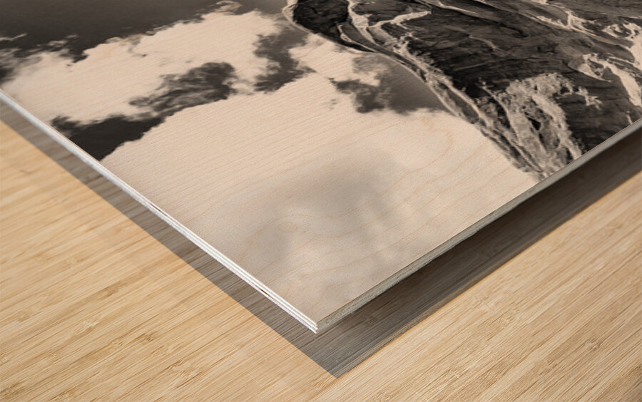 Arches to the Sky Wood print