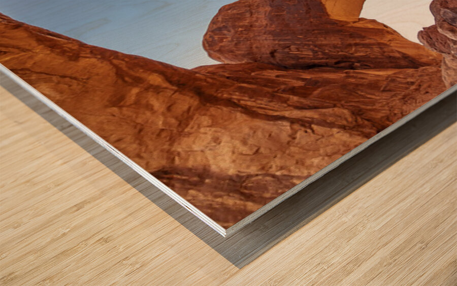 Arches National Park Double Arch Wood print