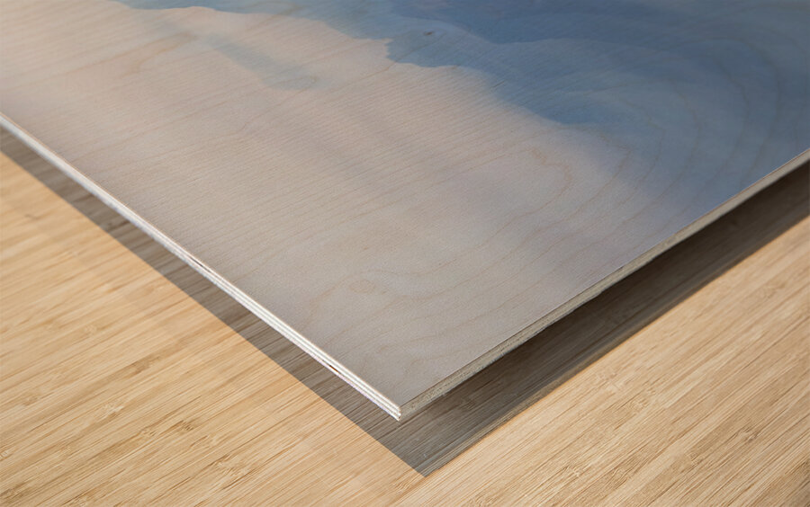 Blue Morning over the Grand Canyon Wood print