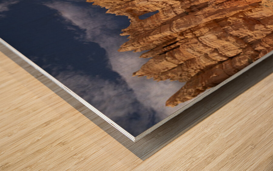 Bryce Canyon National Park Castle Window Wood print