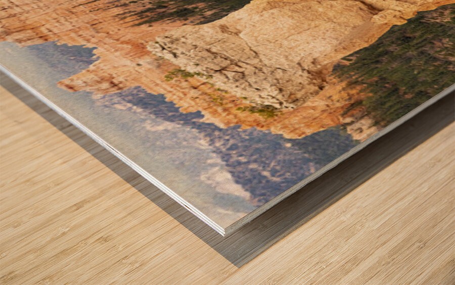 Bryce Canyon National Park Window Wood print