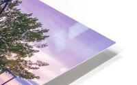 Two Hearted River Bridge Sunset HD Metal print
