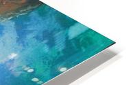 Dolphins play HD Metal print