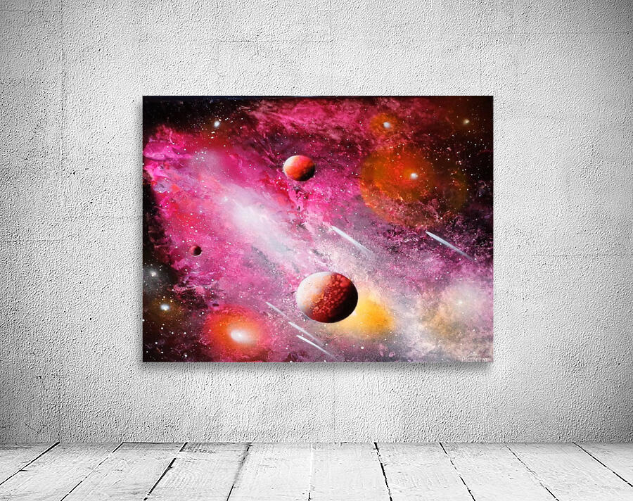 Fish galaxy Wall Preview