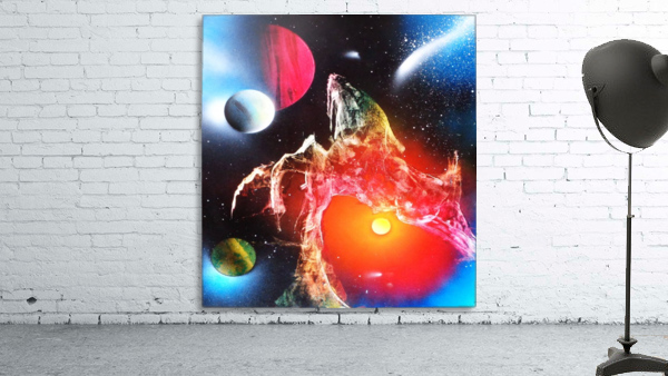 Bridge planets Wall Preview