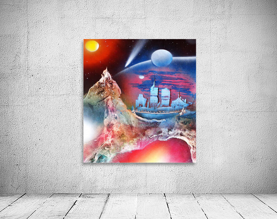 City 3 Wall Preview