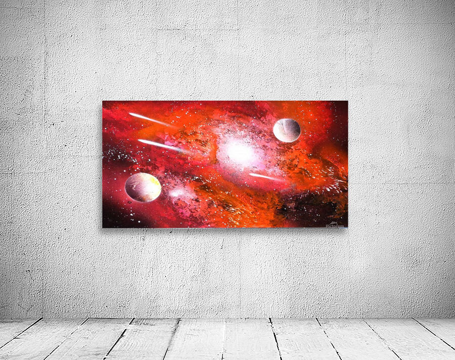 Marigold galaxy Wall Preview
