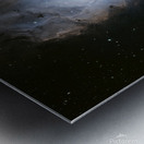 The lagoon nebula In hubble pallette  Metal print